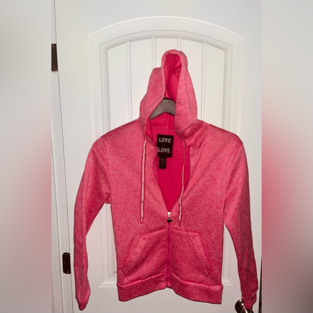 Pink girls hoodie